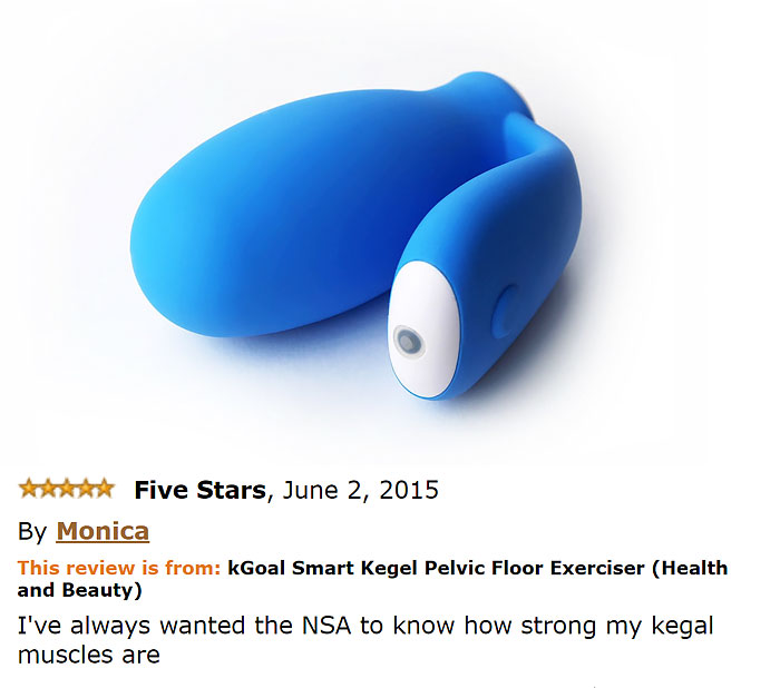 amazon reviews -  computer wallpaper - Five Stars, By Monica This review is from kGoal Smart Kegel Pelvic Floor Exerciser Health and Beauty I've always wanted the Nsa to know how strong my kegal muscles are