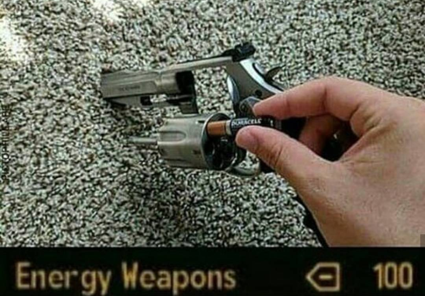 fallout new vegas memes - Energy Weapons @ 100