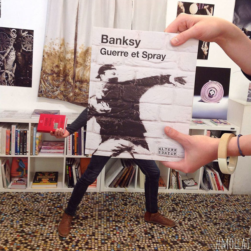 Bookstore That Combines Book Covers With Reality Is At It Again