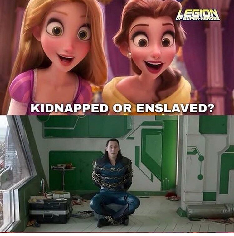 Hilarious Proof That Loki Is A... Disney Princess