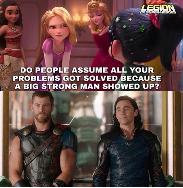 Hilarious Proof That Loki Is A... Disney Princess