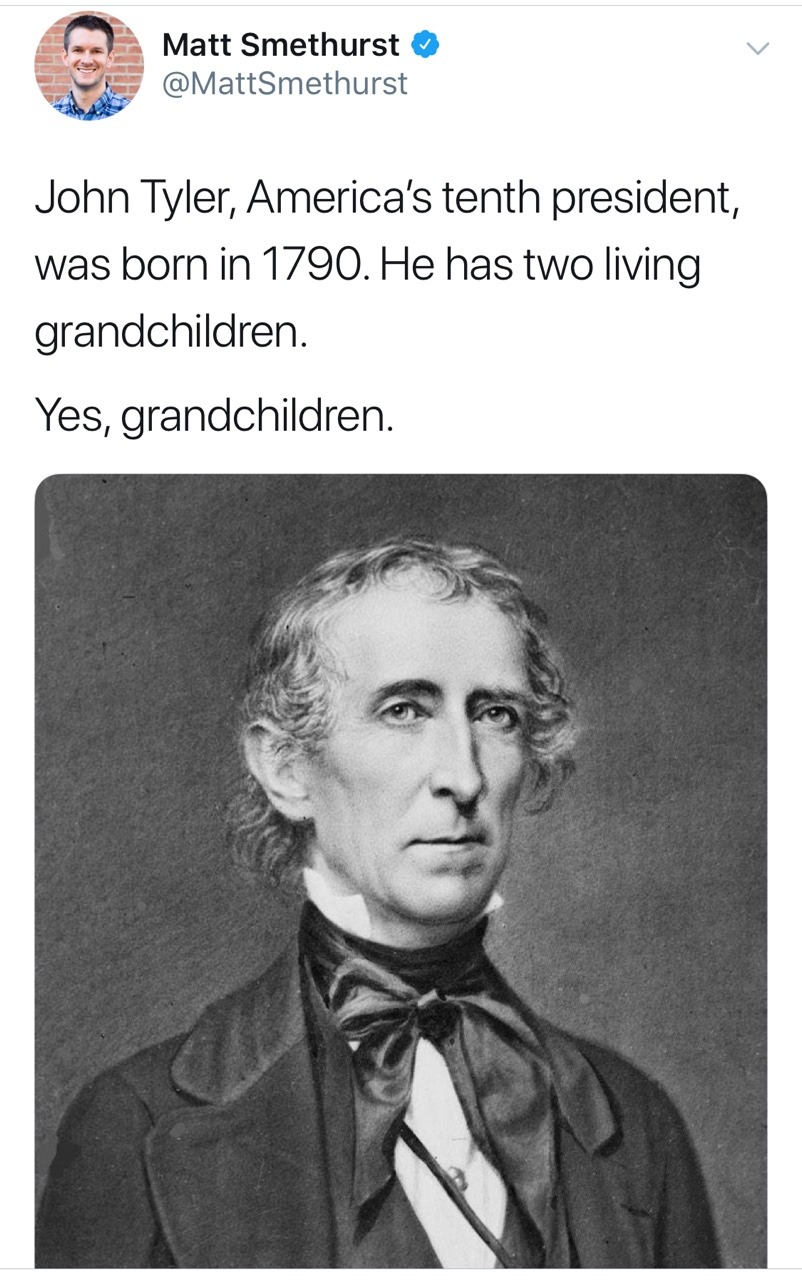 Fascinating Historical Fact About US President John Tyler That Will Blow Your Mind