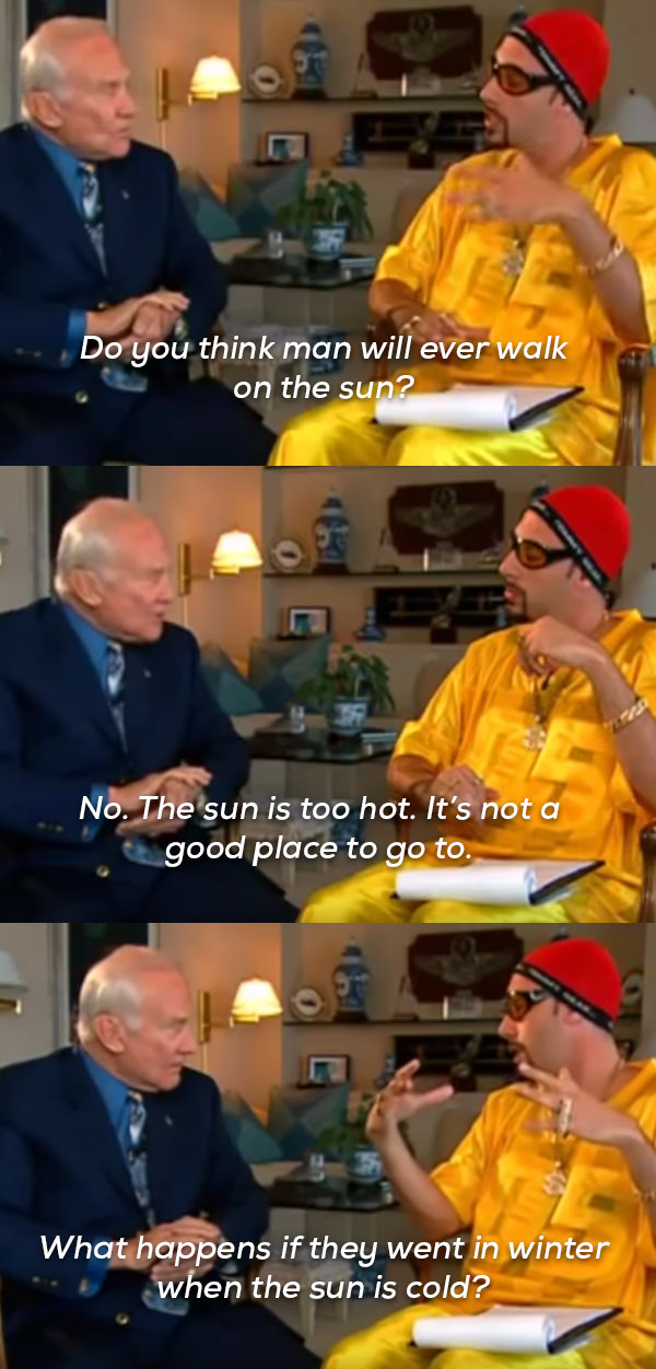 Some Of The Best Ali G Moments For That Feel Good Nostalgia