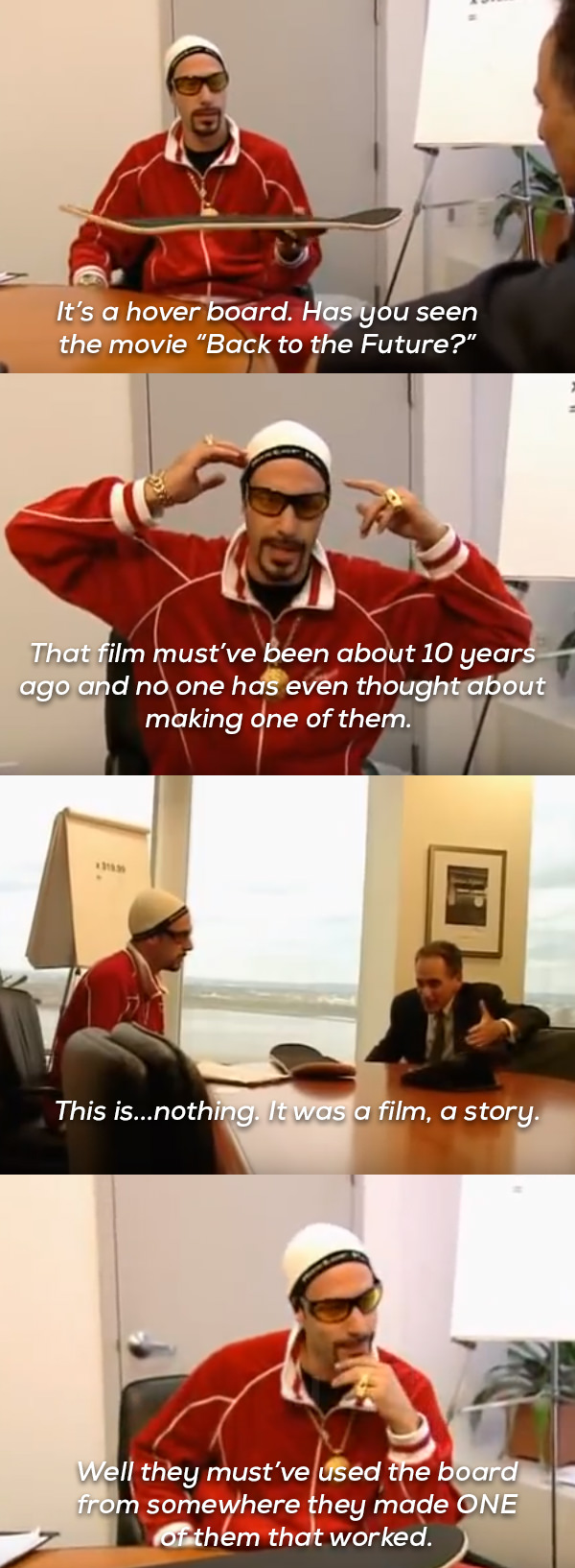 Some Of The Best Ali G Moments For That Feel Good Nostalgia