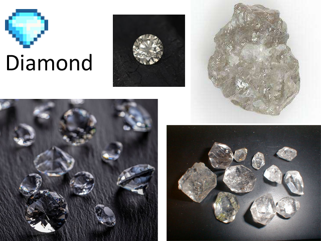 "Diamond - A rare and valuable gem." Ha, that's what they want you to think.