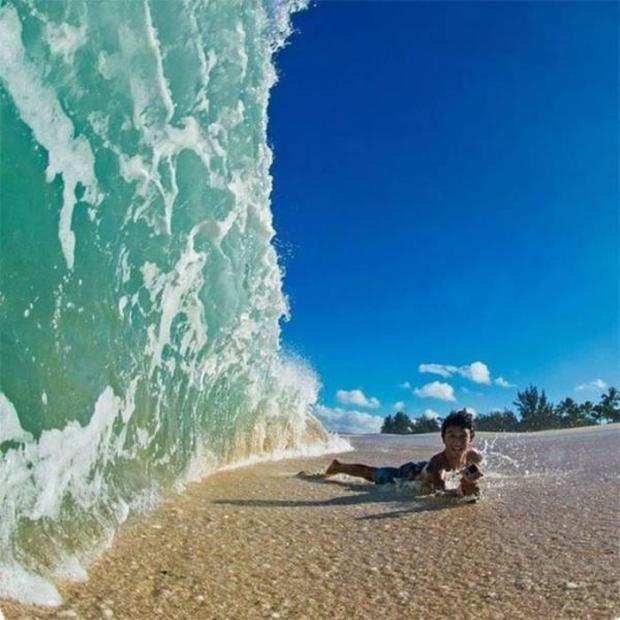 cool pic of a wave