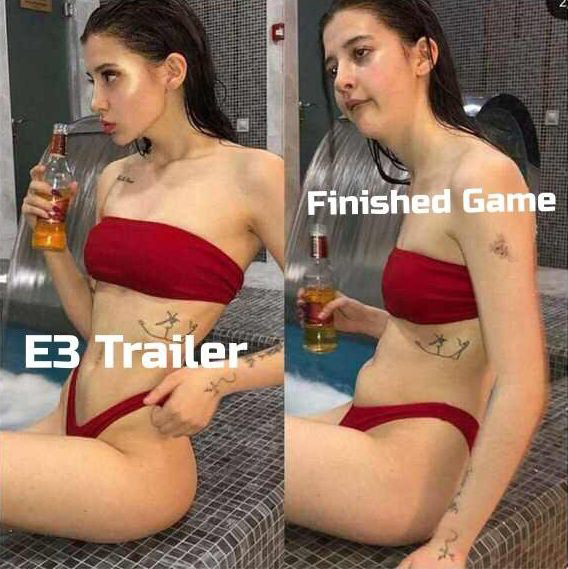 instagram vs reality girl - Finished Game E3 Trailer