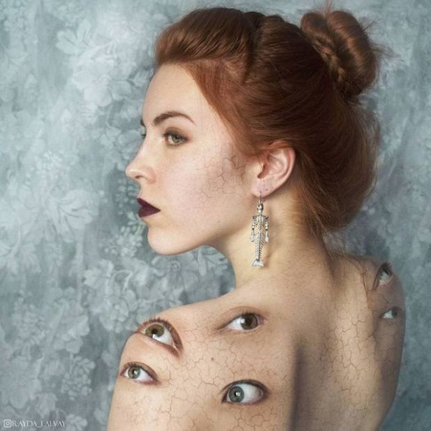 19-Year-Old Photoshop Artist Takes Self Portraits To Another Level