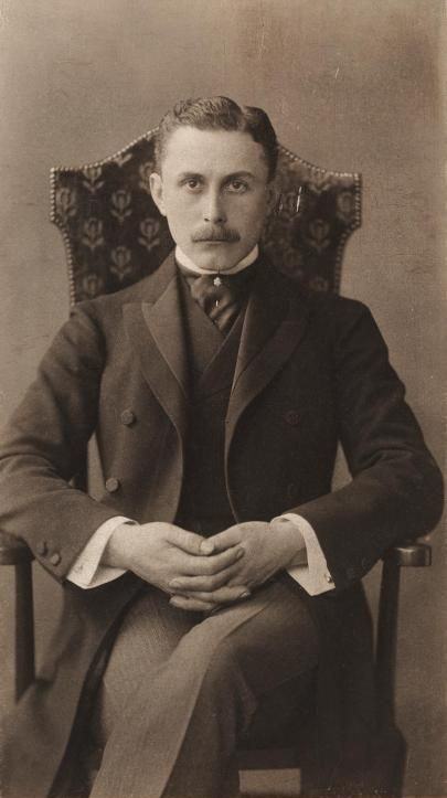 A man in Germany in 1907.