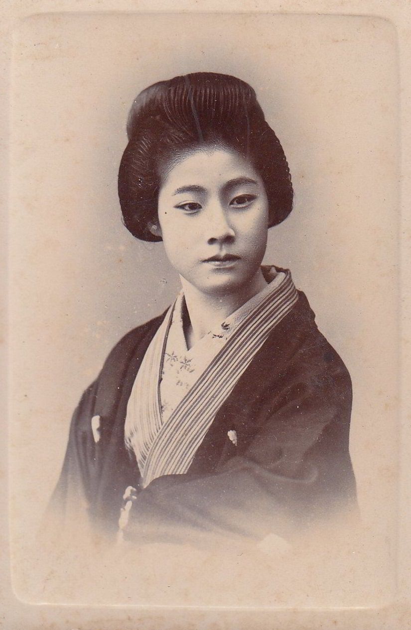A woman from Japan in 1901.