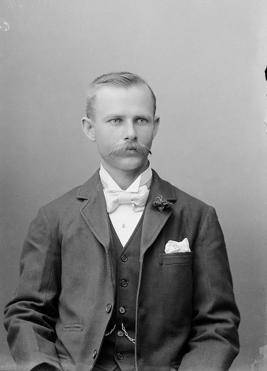 A man from the US in 1899.