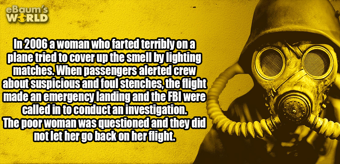 20 Fascinating Facts That Will Blow Your Top Off