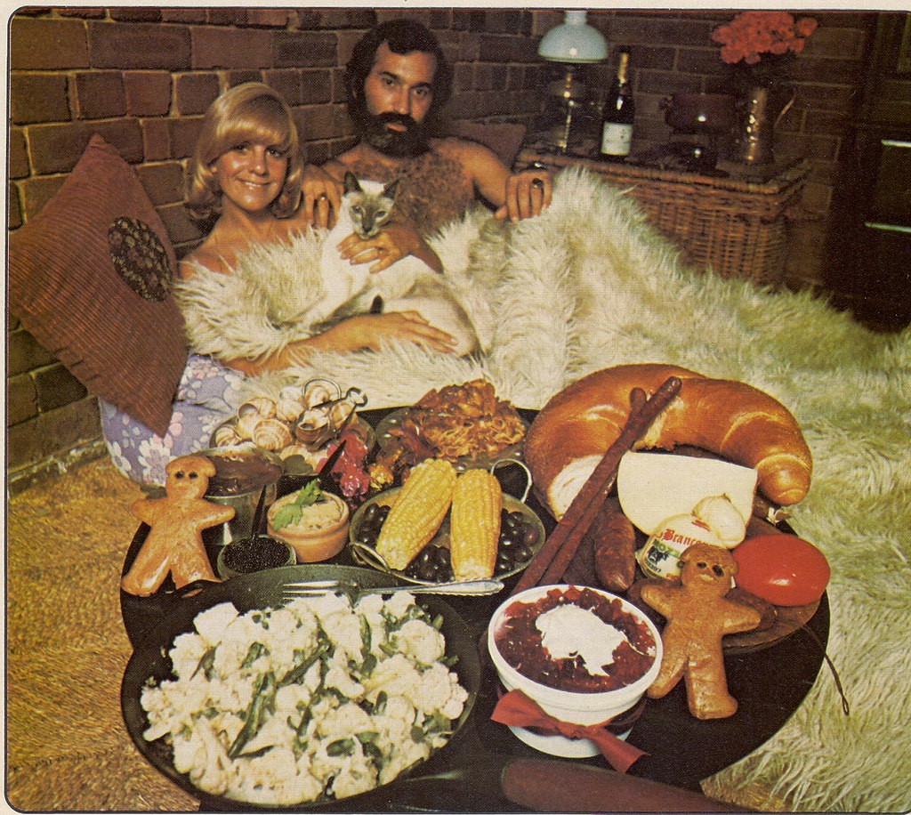 A "funky breakfast" in 1973.
