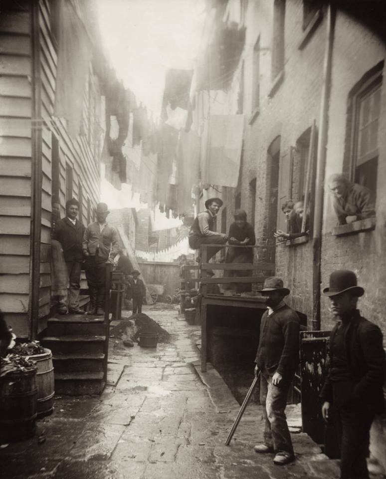 "Bandit's Roost": The most dangerous street in New York City in 1888.