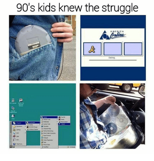 90s kids starter pack - 90's kids knew the struggle