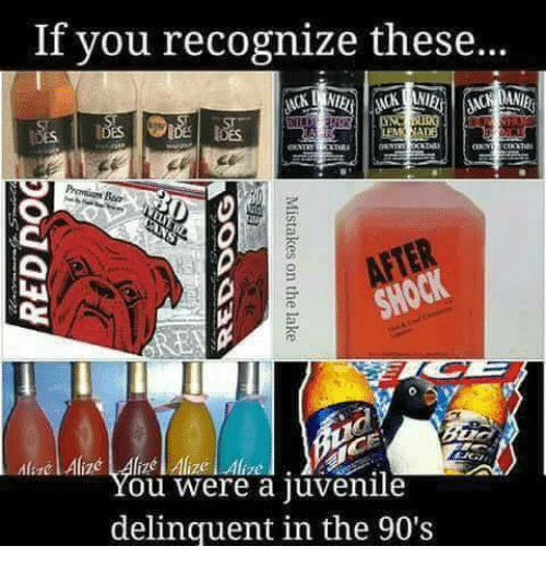 funny zima - If you recognize these... Wok Wiele Wide Lemonade Redroc DO003 Mistakes on the lake Tului Alise Aliz lol were a juvenile delinquent in the 90's