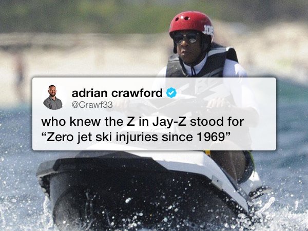 Jay-Z Looking Miserable On A Jet Ski Get The Meme Treatment 