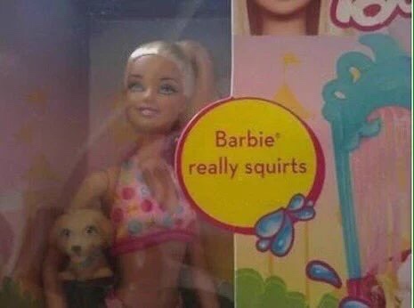 barbie really squirts - Barbie really squirts
