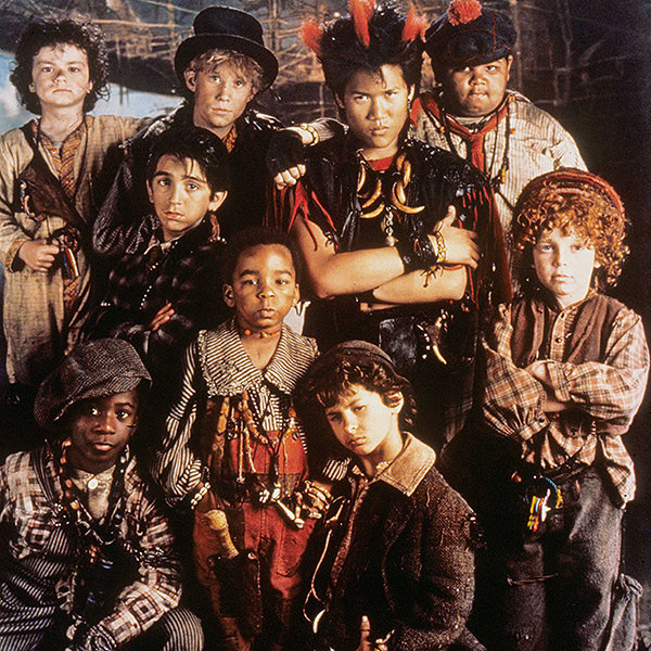 A promotional picture of The Lost Boys for the film Hook in 1991.
