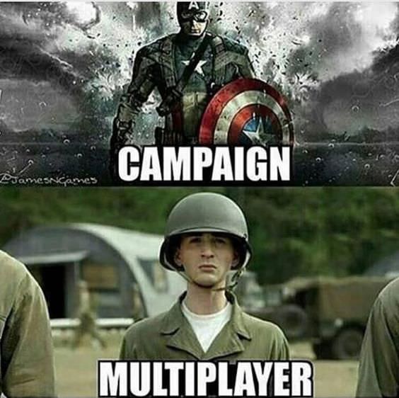 captain america before serum - Campaign Multiplayer