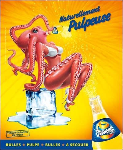 Creepy Orangina Ads Will Be Your WTF Thing Of The Day