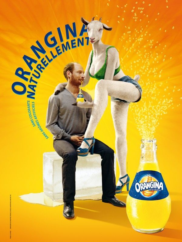 Creepy Orangina Ads Will Be Your WTF Thing Of The Day