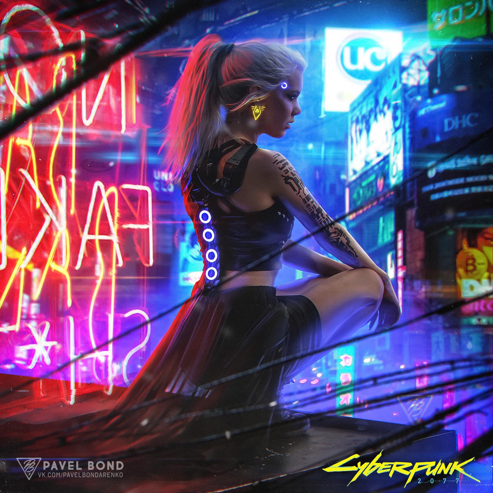 cyberpunk 2077 art