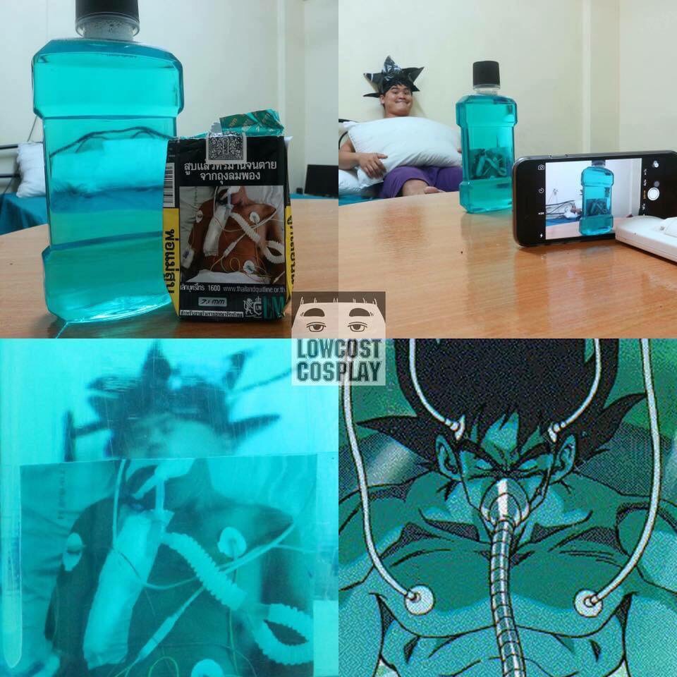 Low Cost Cosplay Dragonball Edition