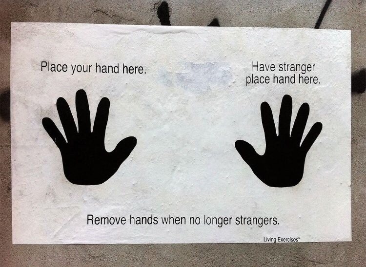 wholesome meme place your hand here - Place your hand here. Have stranger place hand here. Remove hands when no longer strangers. Living Exercises