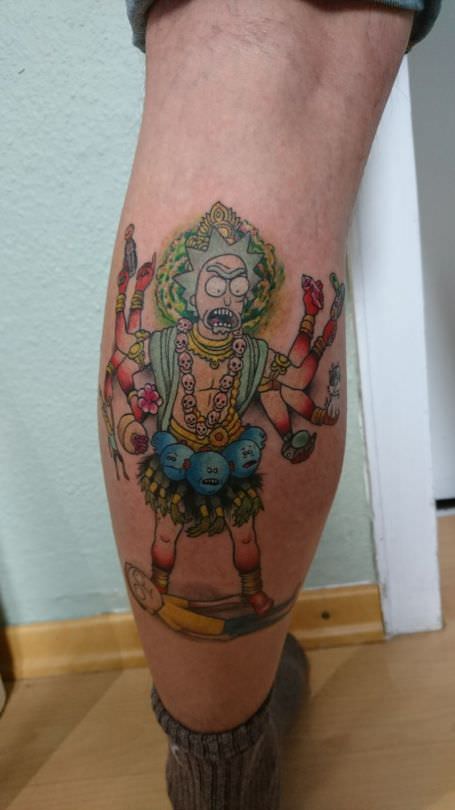 Wide Variety Of Tattoos Ranging From Awesome To Crappy With Funny In-between