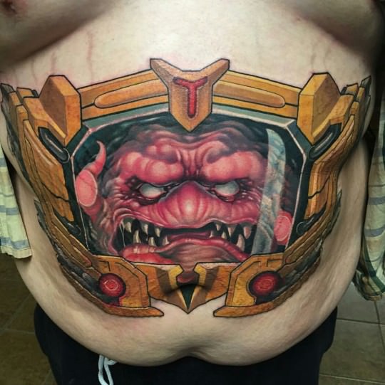 Wide Variety Of Tattoos Ranging From Awesome To Crappy With Funny In-between