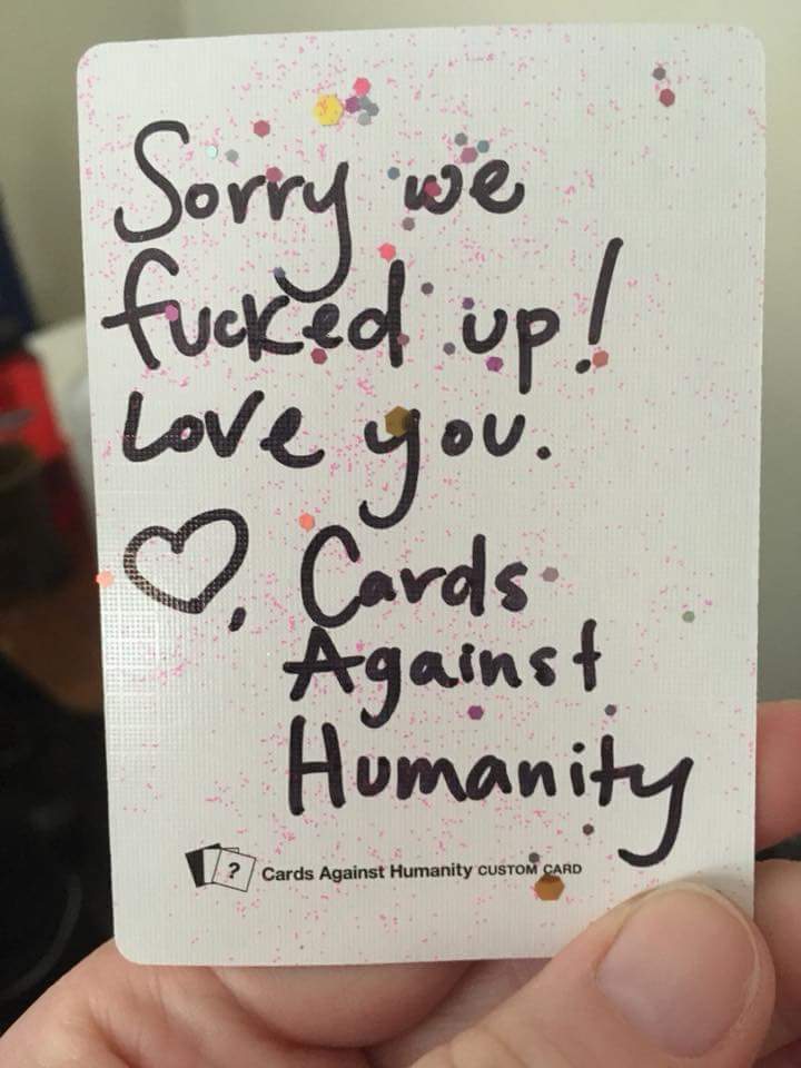 Woman Bothers Cards Against Humanity About Out Of Stock Item And Gets More Than She Bargained For