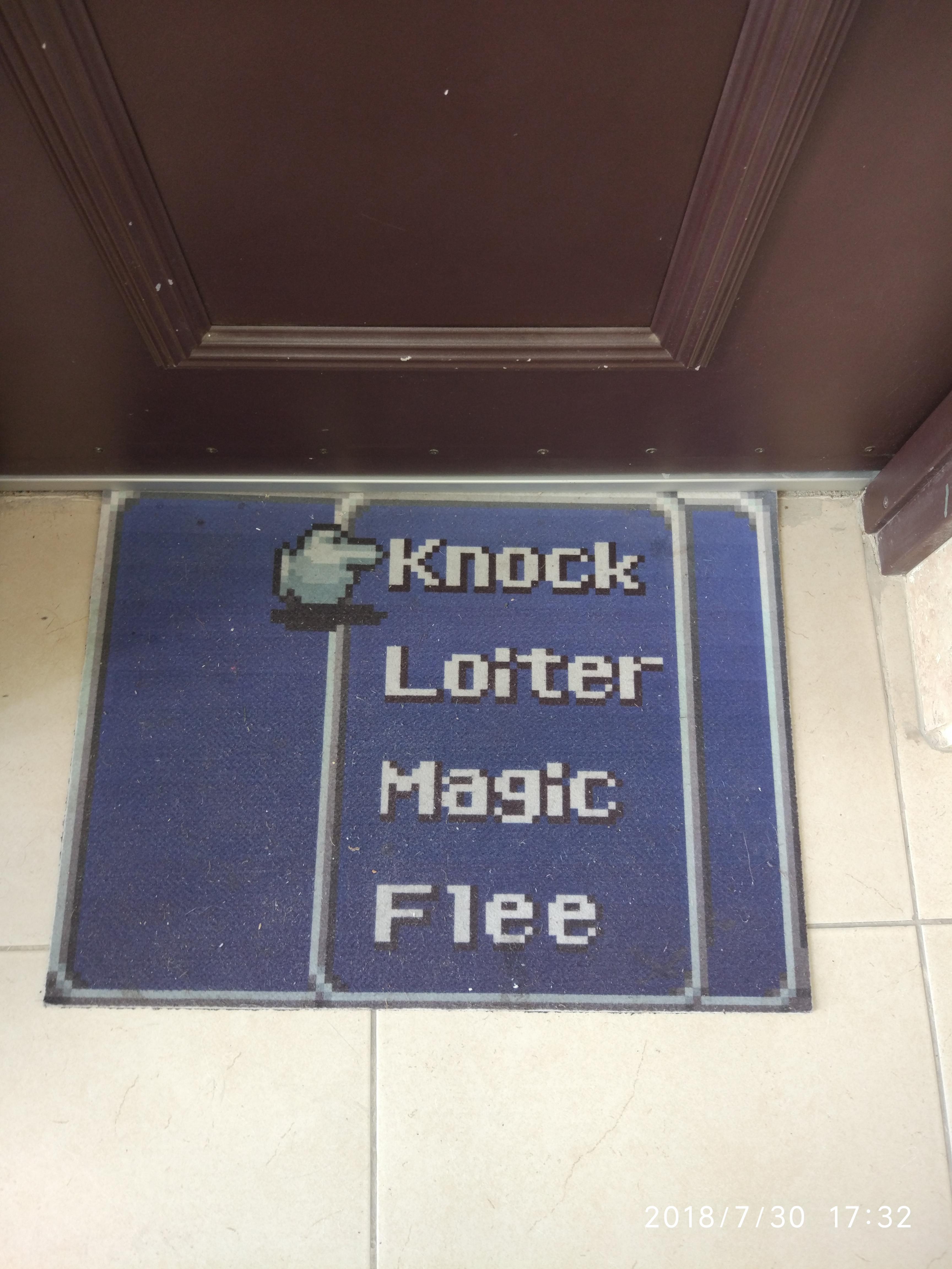 Knock Loiter Magic Flee 2013230