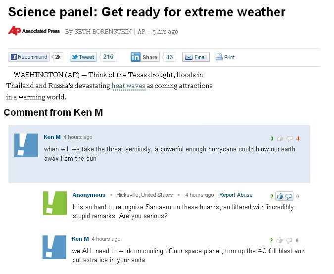 ken m best - Science panel Get ready for extreme weather Ap Associated Press By Seth Borenstein | Ap 5 hrs ago Recommend 2K Tweet 216 in 43 M Email Print Washington Ap Think of the Texas drought, floods in Thailand and Russia's devastating heat waves as c