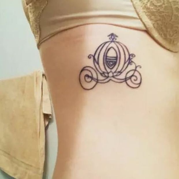 cinderella carriage tattoo