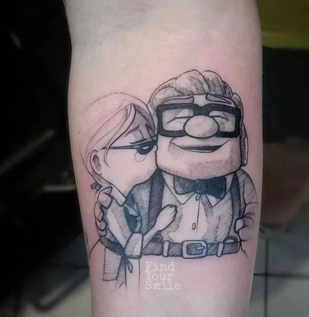 pixar tattoos - Lo Find Your Smile