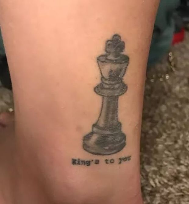 kings to you tattoo - kg to yd