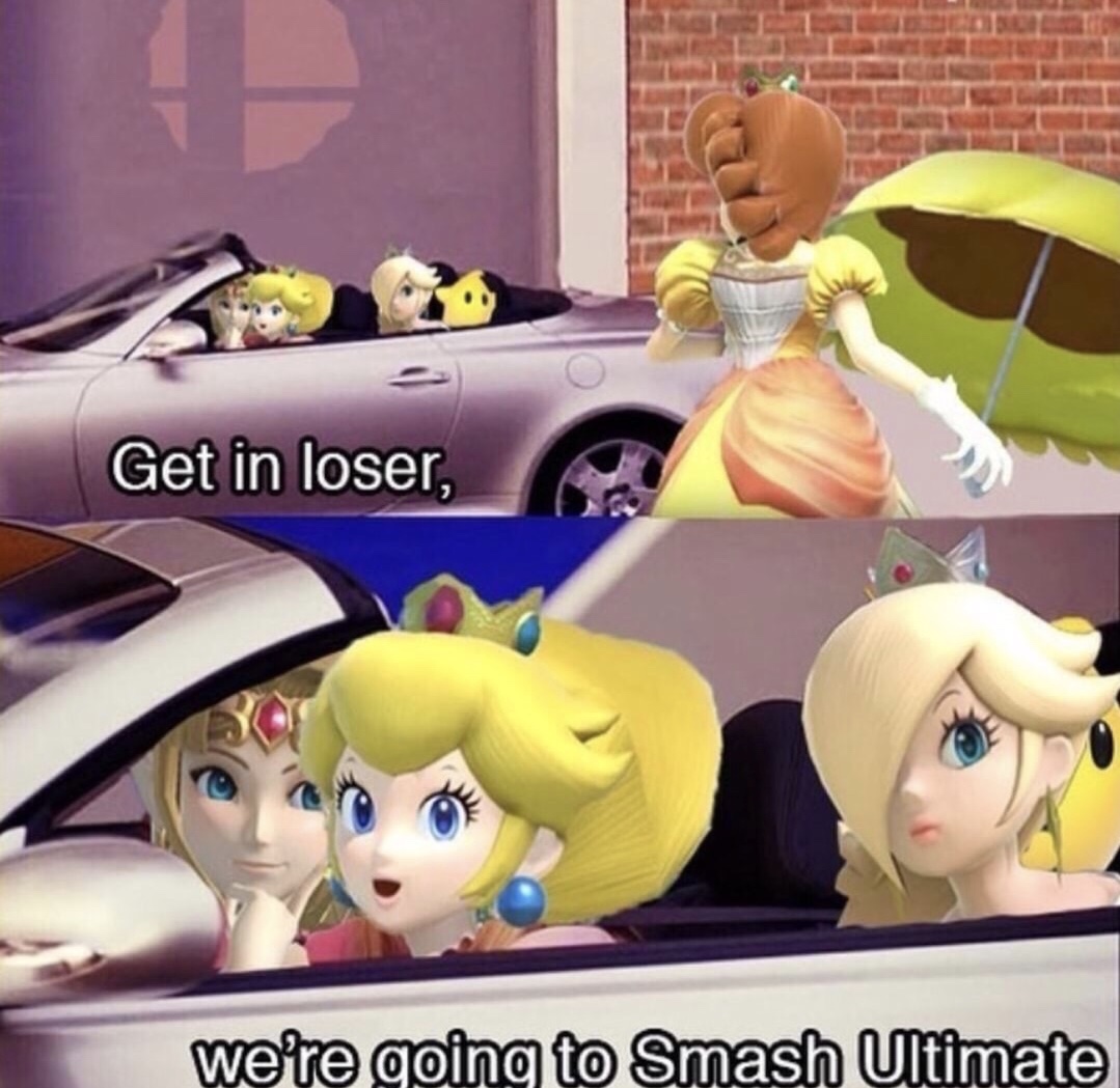 Get in loser, were going to Smash Ultimate