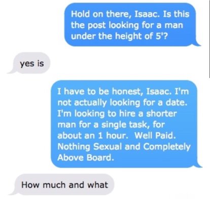 Guy Responds To An Personal Ad And Sh*t Starts To Get Weird