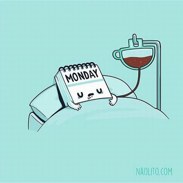 22 Funny And Clever Illustrations That Will Help You Survive Till Friday