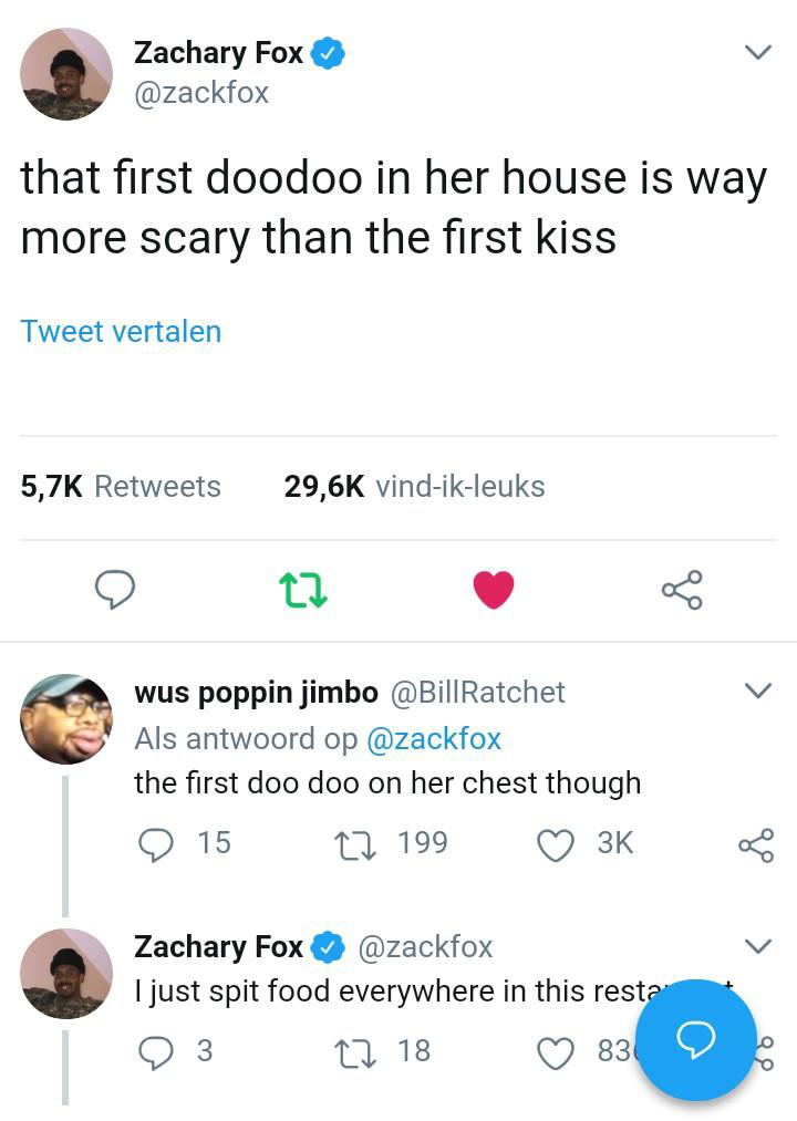 body jewelry - Zachary Fox that first doodoo in her house is way more scary than the first kiss Tweet vertalen vindikleuks 12 wus poppin jimbo Als antwoord op the first doo doo on her chest though 9 15 22 199 3K of