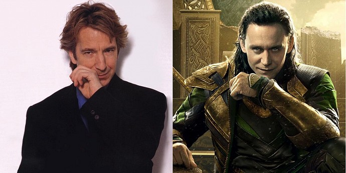 Alan Rickman as Loki.