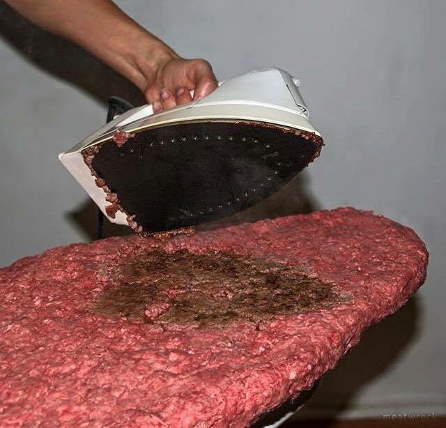 ironing meat - model