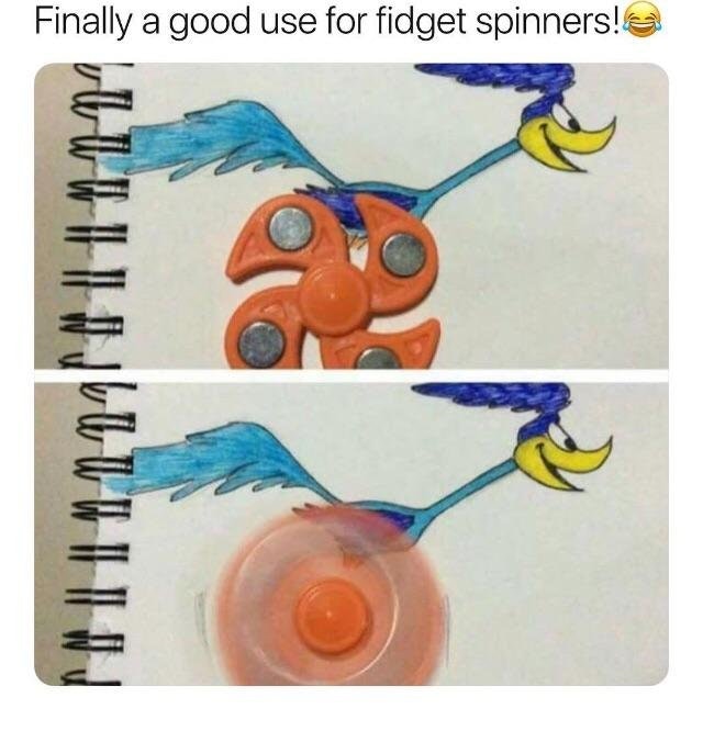 memes spinner - Finally a good use for fidget spinners!