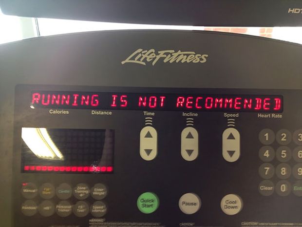 life fitness - Hd Life Fitness Running Is Not Recommended Calories Distance Time Incline Speed Heart Rate 1 4 7 2 5 8 3 6 9 Clear 0 En Tran Quick Start Pause Cool Down