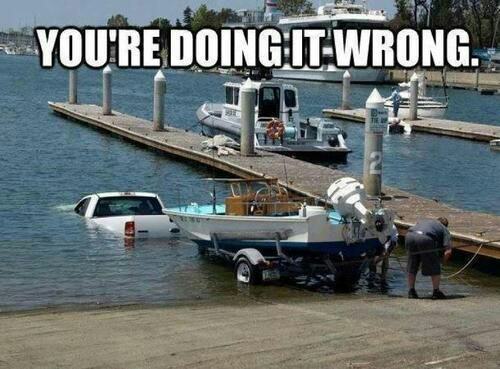 you re doing it wrong boat - You'Re Doing It Wrong.