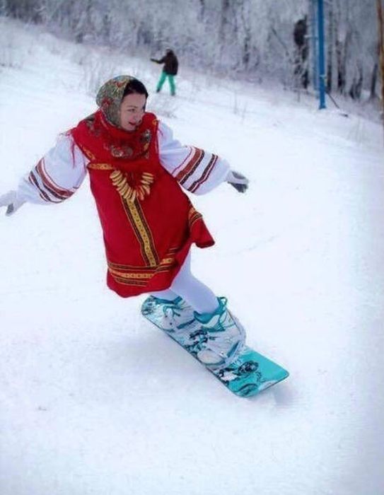 russia snow