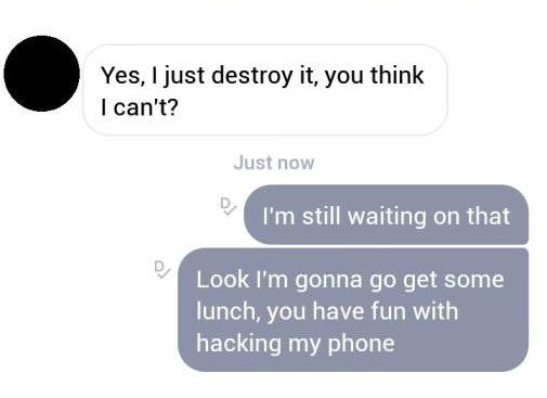 Guy Gets Threatened By The Worst Hacker Ever