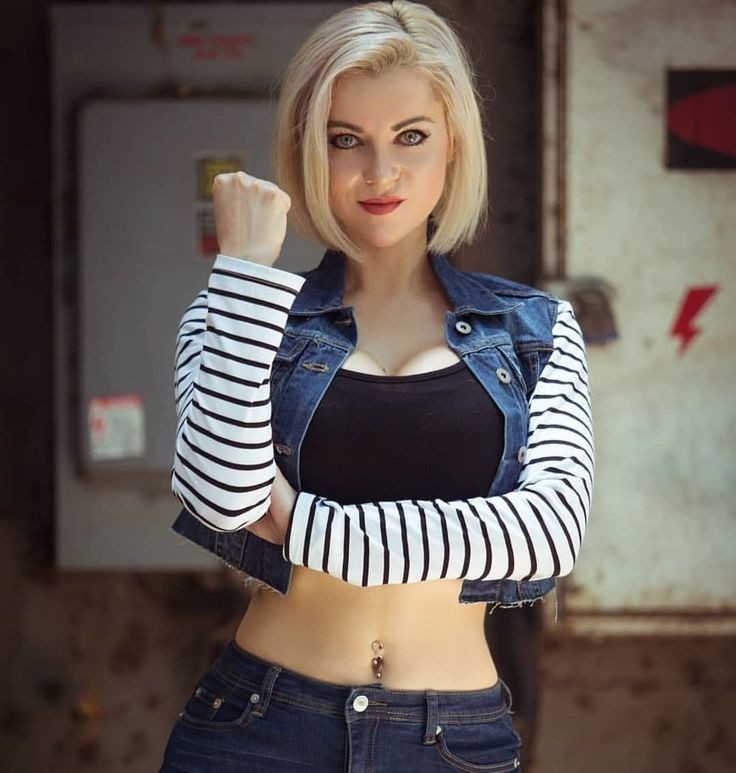 android 18 hot cosplay