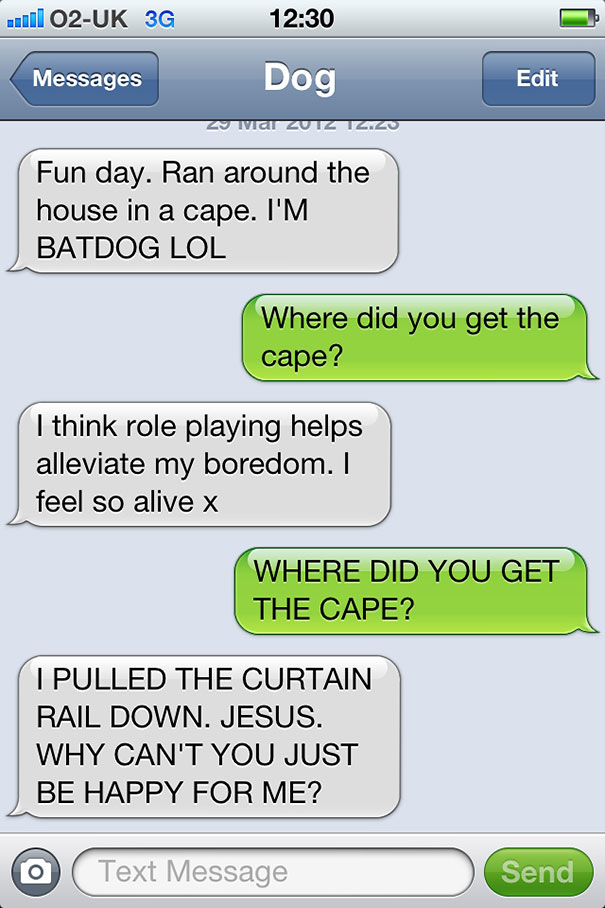 What If Dogs Could Text?